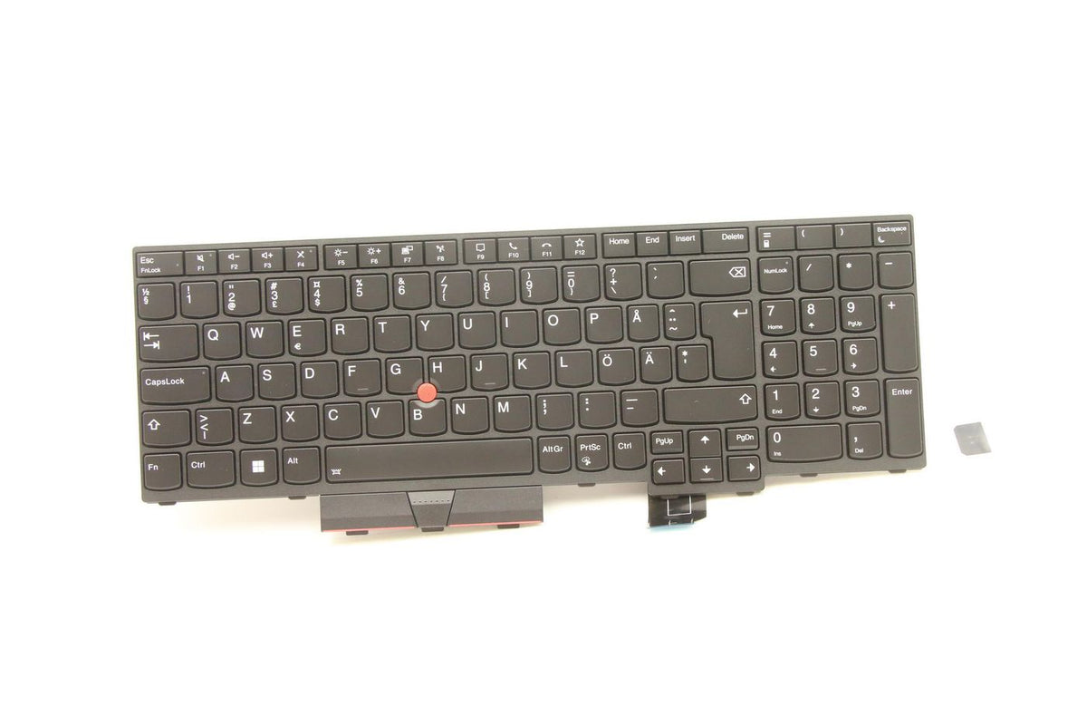 Lenovo Tastatur – mechanisch, beleuchtet – QWERTY (Nordisch) – schwarz