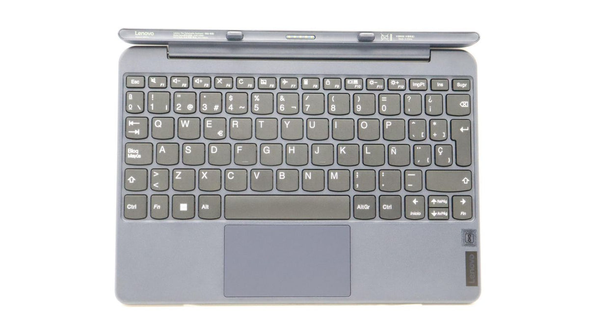 Lenovo Tastatur-Case für Lenovo Tablets – QWERTY (ES) – Blau