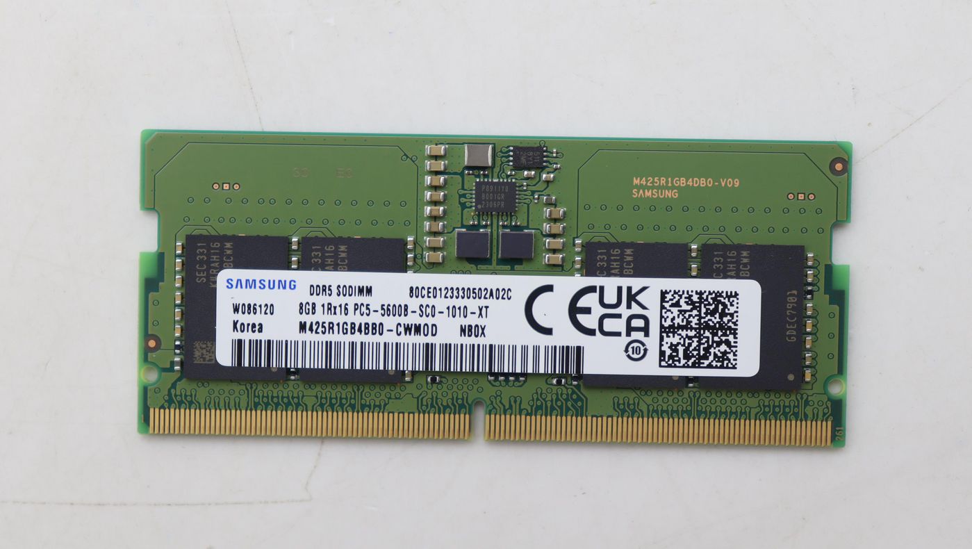 Lenovo Arbeitsspeicher – 8 GB DDR5 SODIMM, 5600 MHz