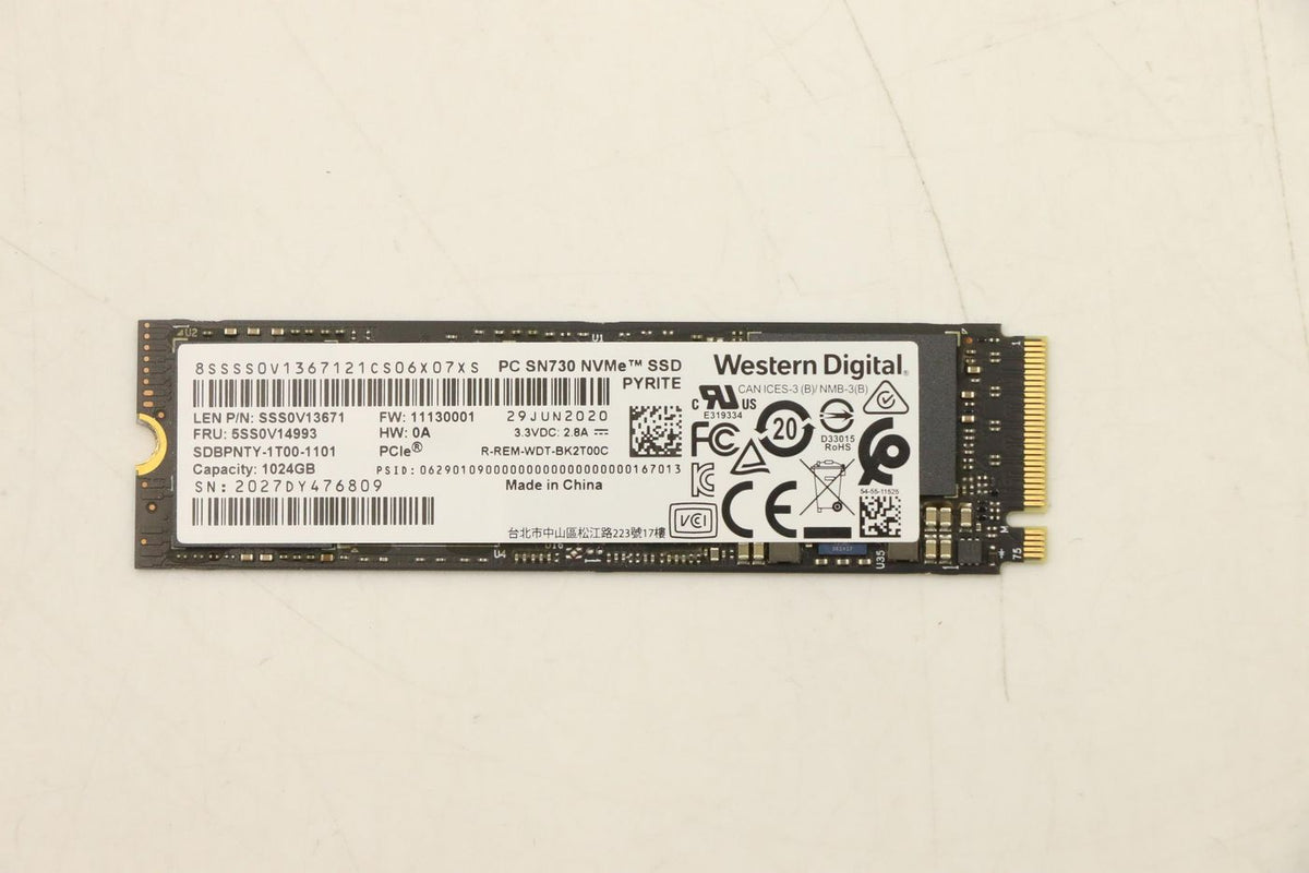 Lenovo M.2 PCIe NVMe SSD – 1 TB