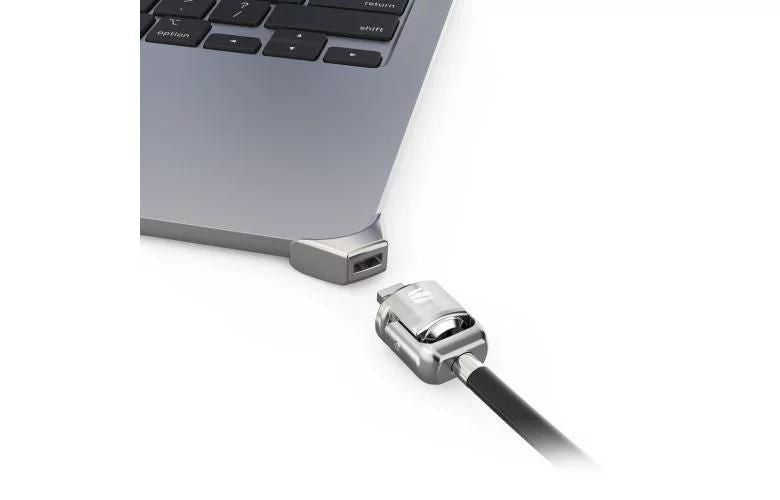 Compulocks Ledge Lock Schloss-Adapter – für MacBook Air 13" (M2–M4), silber