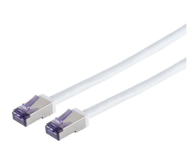 Lanview LVN-CAT6A-FLEX-5MWH Patchkabel – Cat6a S/FTP (S-STP), 5 m, Weiss, RJ-45
