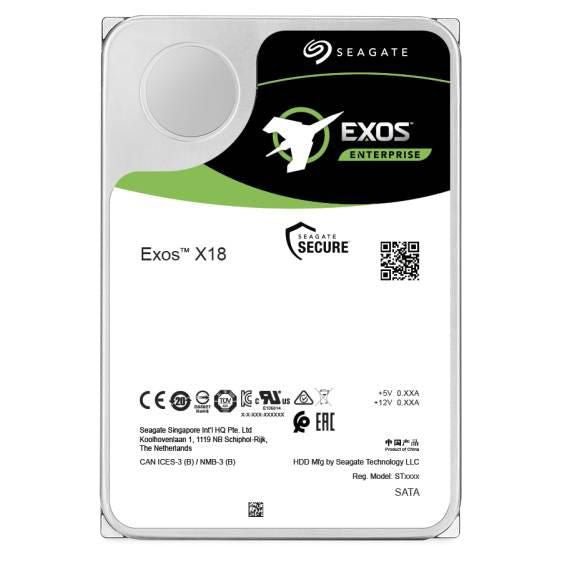 Seagate Enterprise ST18000NM000J 18 TB – 3,5" SATA, 7200 U/min, 256 MB Cache
