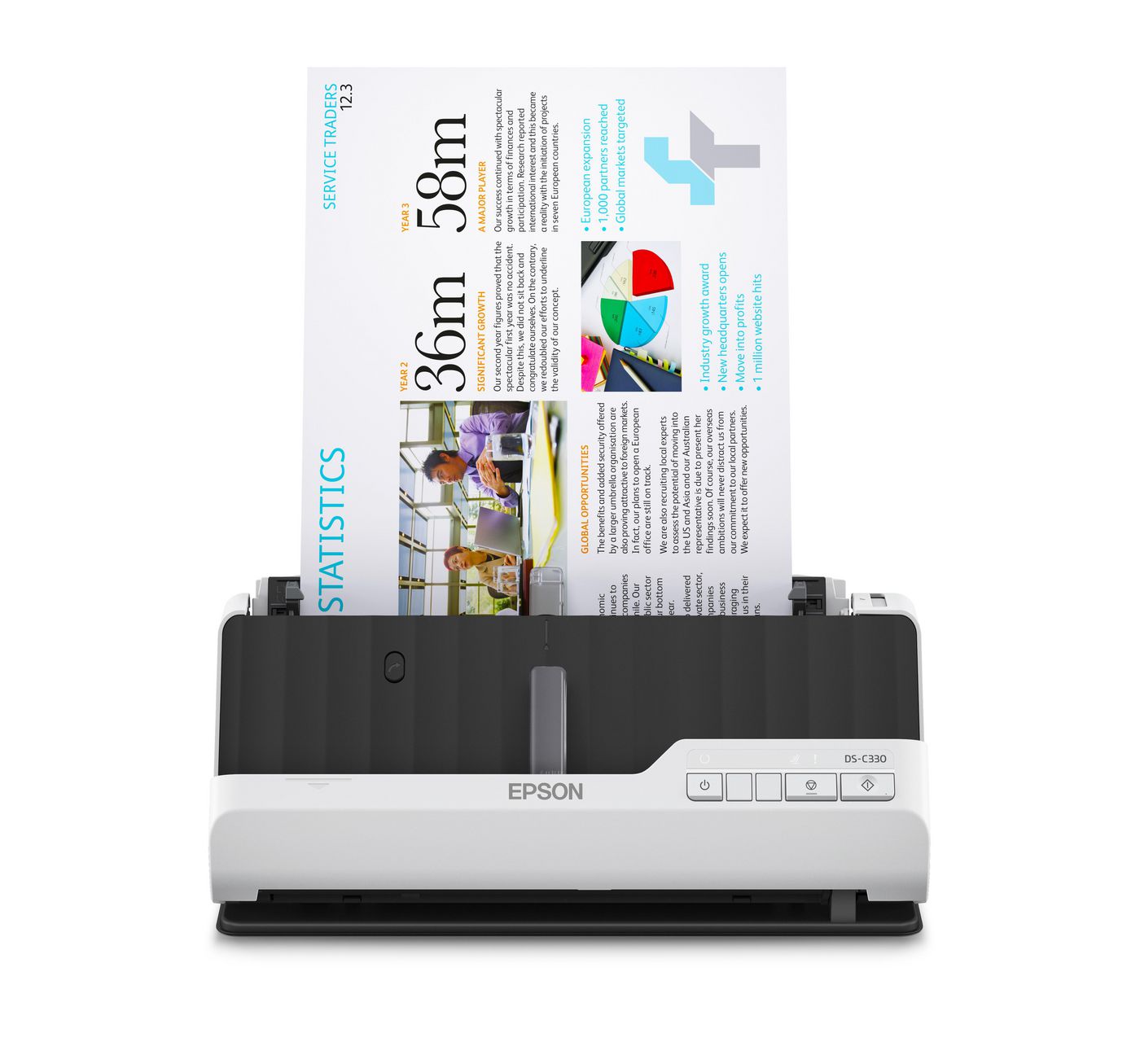 Epson WorkForce DS-C330 – Dokumentenscanner, 30 ppm