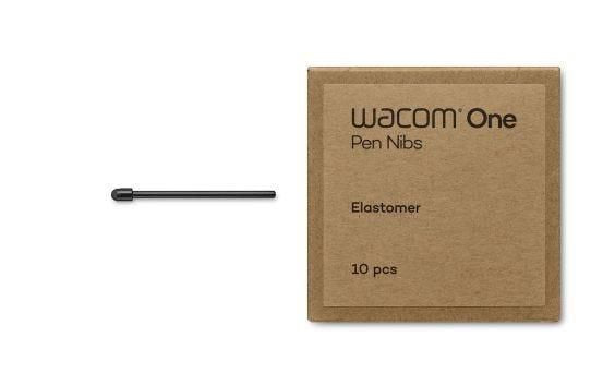 Wacom ACK24918Z – Ersatzspitzen – 10er-Pack – Elastomer – für Wacom One Standard Pen