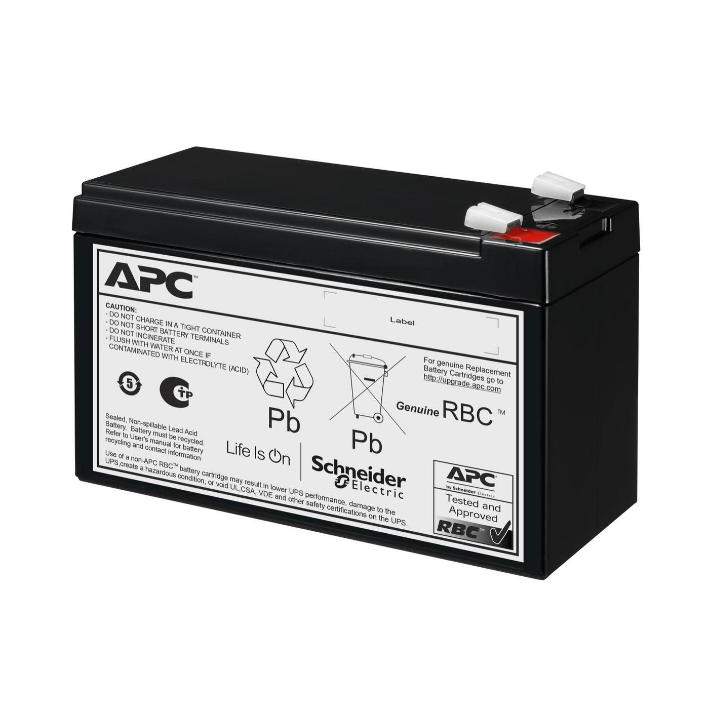 APC Ersatzbatterie RBC175, Blei (VRLA), 12 V – 1 Stk.