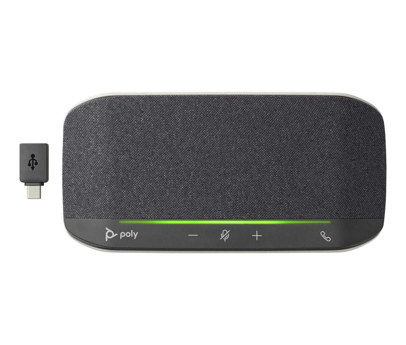 Poly Sync 10 Konferenzlautsprecher – USB, USB-C/A, inkl. USB-A-auf-USB-C-Kabel, Schwarz