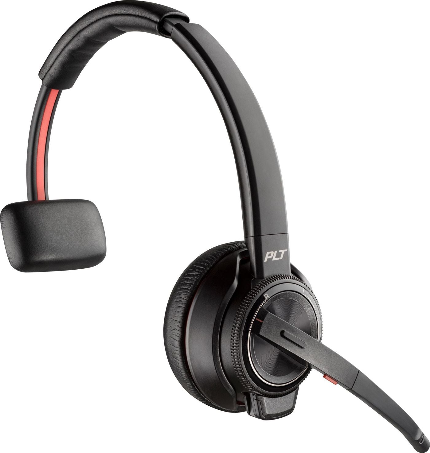 Poly Savi 8210 UC – Mono Headset – DECT – für Microsoft Teams – schwarz – bis 13 h