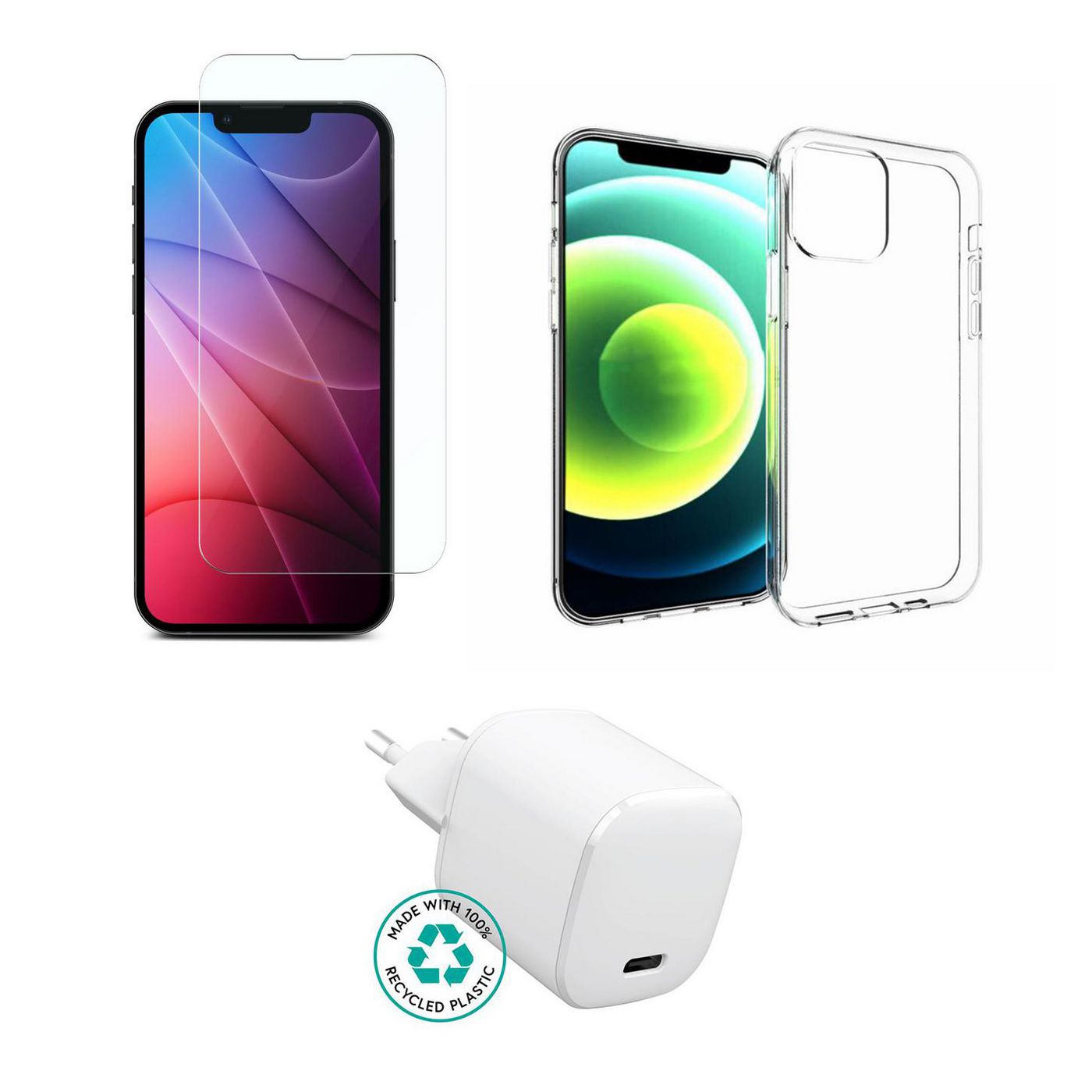eSTUFF Netzladegerät für iPhone 17 Pro Max, Braun