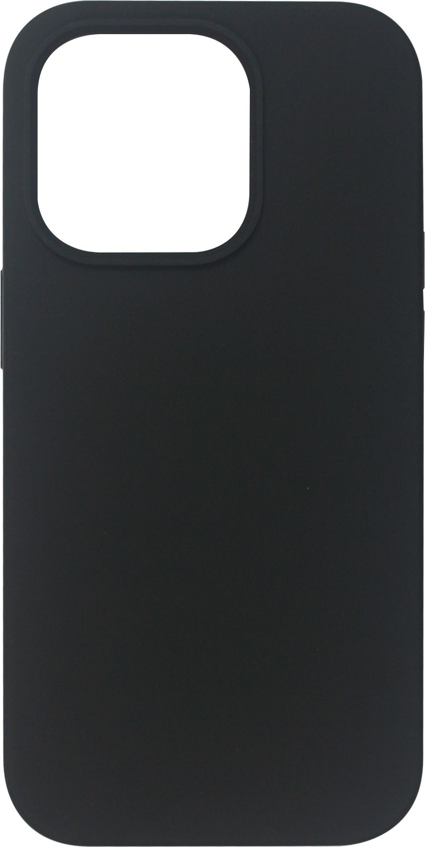 eSTUFF INFINITE (GRS) RIGA Backcover – für Apple iPhone 14 Pro, Silikon+TPU, Schwarz