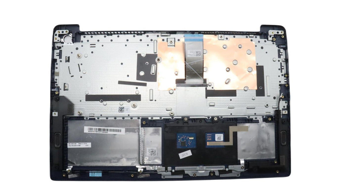 Lenovo Tastatur-Case für IdeaPad 3 15ABA7 – Kabelgebunden, Hintergrundbeleuchtung, numerisches Keypad – Blau