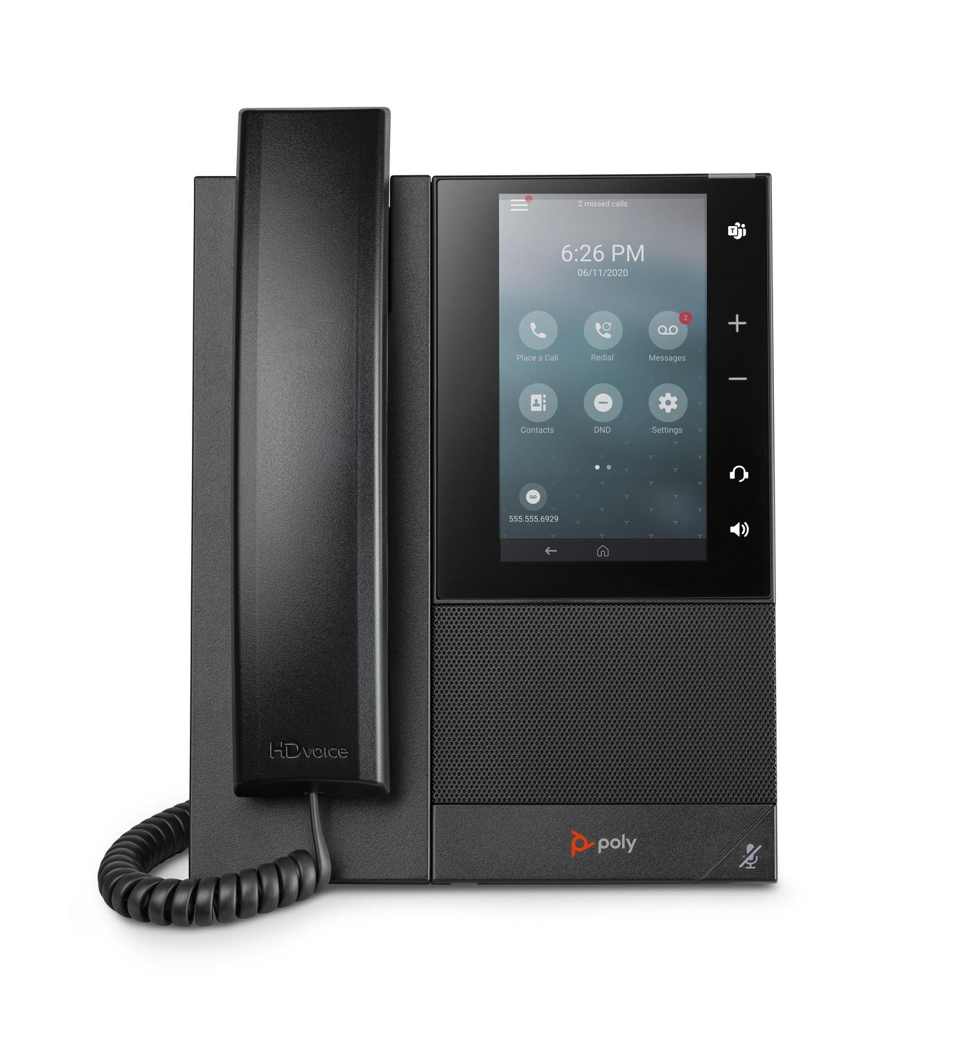 Poly CCX 505 Business – Open SIP, PoE