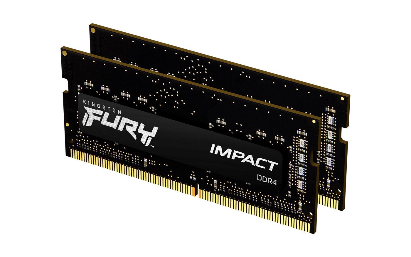 Kingston Technology Kingston FURY Impact – Arbeitsspeicher – 16 GB (2×8 GB) DDR4 3200 MT/s CL20 SODIMM, 260‑pin, 1,2 V