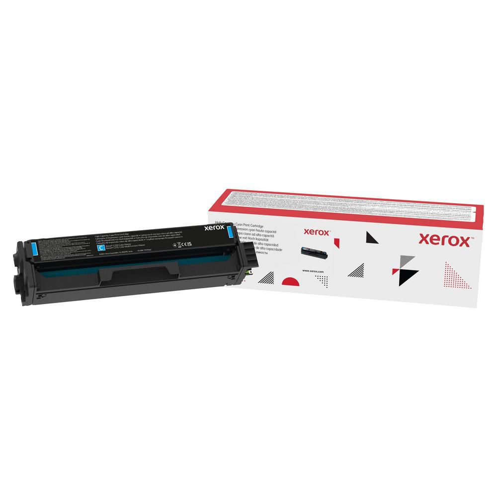 Xerox Toner – cyan, 2500 Seiten – für Farb-Laserdrucker/Multifunktionsgeräte