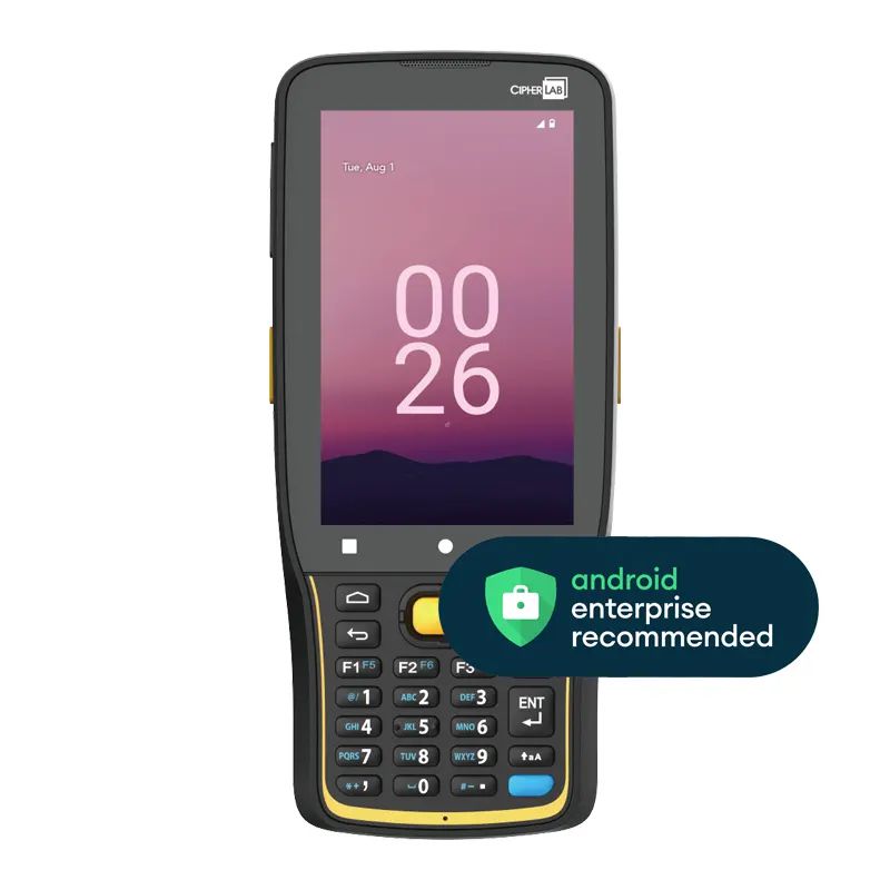 CipherLab RK26 – 4G/WLAN, 1D/2D Std Range