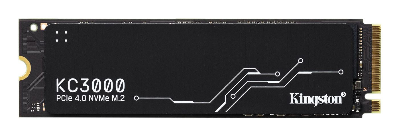 Kingston 1024GB M.2 2280 NVMe SSD – KC3000, 6'000 MB/s Schreiben, 7'000 MB/s Lesen