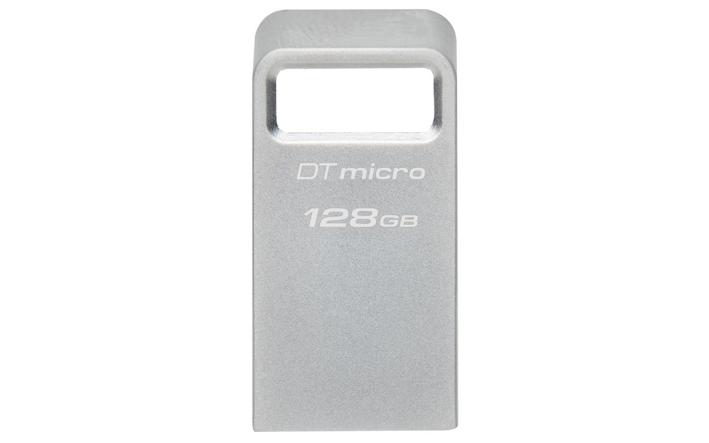 Kingston Technology Kingston DT Micro USB-Stick – 128 GB, USB 3.2 Gen 1, 200 MB/s, Metallgehäuse