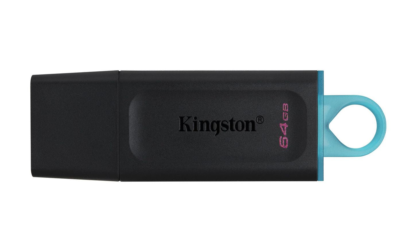Kingston Technology Kingston DT EXODIA USB-Stick – 64 GB, USB 3.2 Gen 1, Schwarz/Türkis