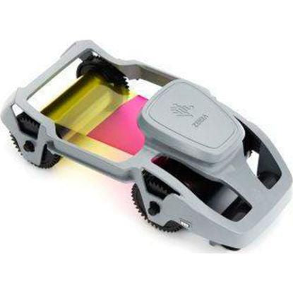 Zebra Kartendrucker-Farbband YMCKO – 200 Karten – für ZC350