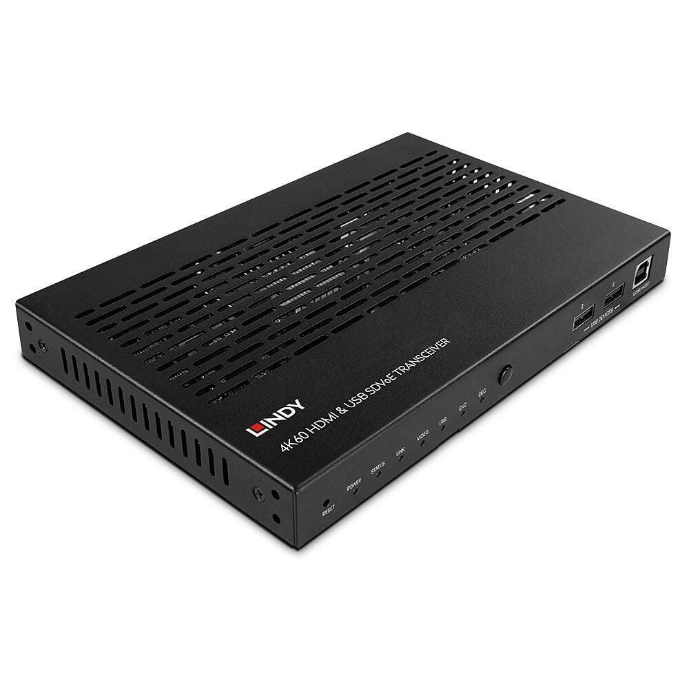 Lindy SDVoE IP-Transceiver, HDMI, USB, 4K @ 60 Hz
