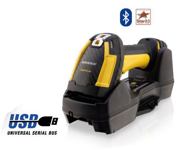 Datalogic PowerScan PBT9600 – Barcodeleser – Bluetooth – USB-Kit
