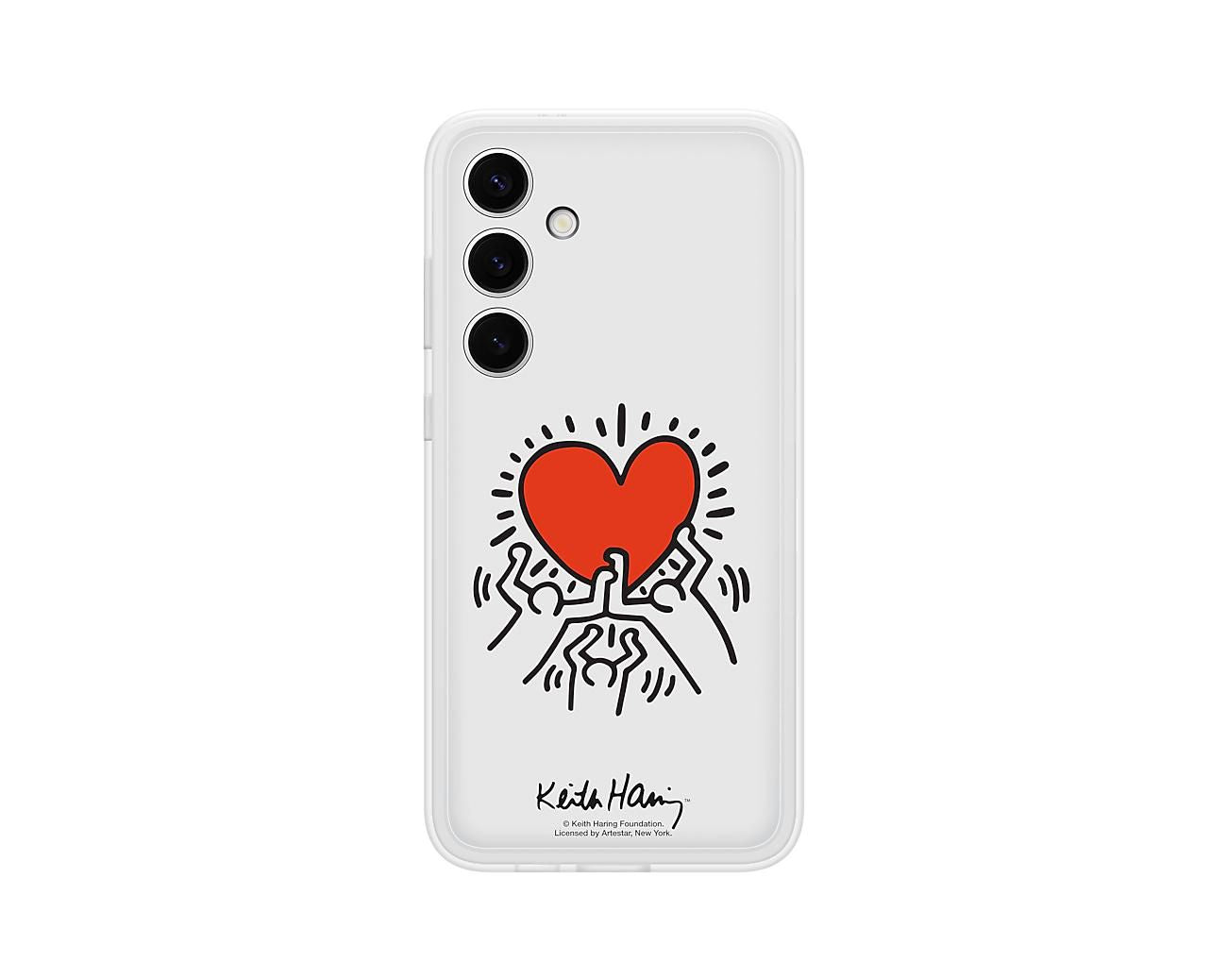 Samsung Backcover – für Samsung Galaxy S24+ – rot/transparent – TPU
