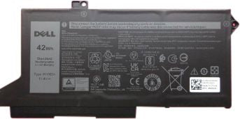 Dell Notebook-Akku – für Dell Notebooks (OEM-Teilenummern 0M3KCN, WK3F1, R89GC) – 42 Wh, 3 Zellen