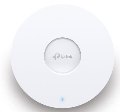 TP-Link AX3000 – Wi-Fi 6 Access Point, Dual-Band (2,4/5 GHz), 1× GbE, PoE, Decke/Wand, Weiss