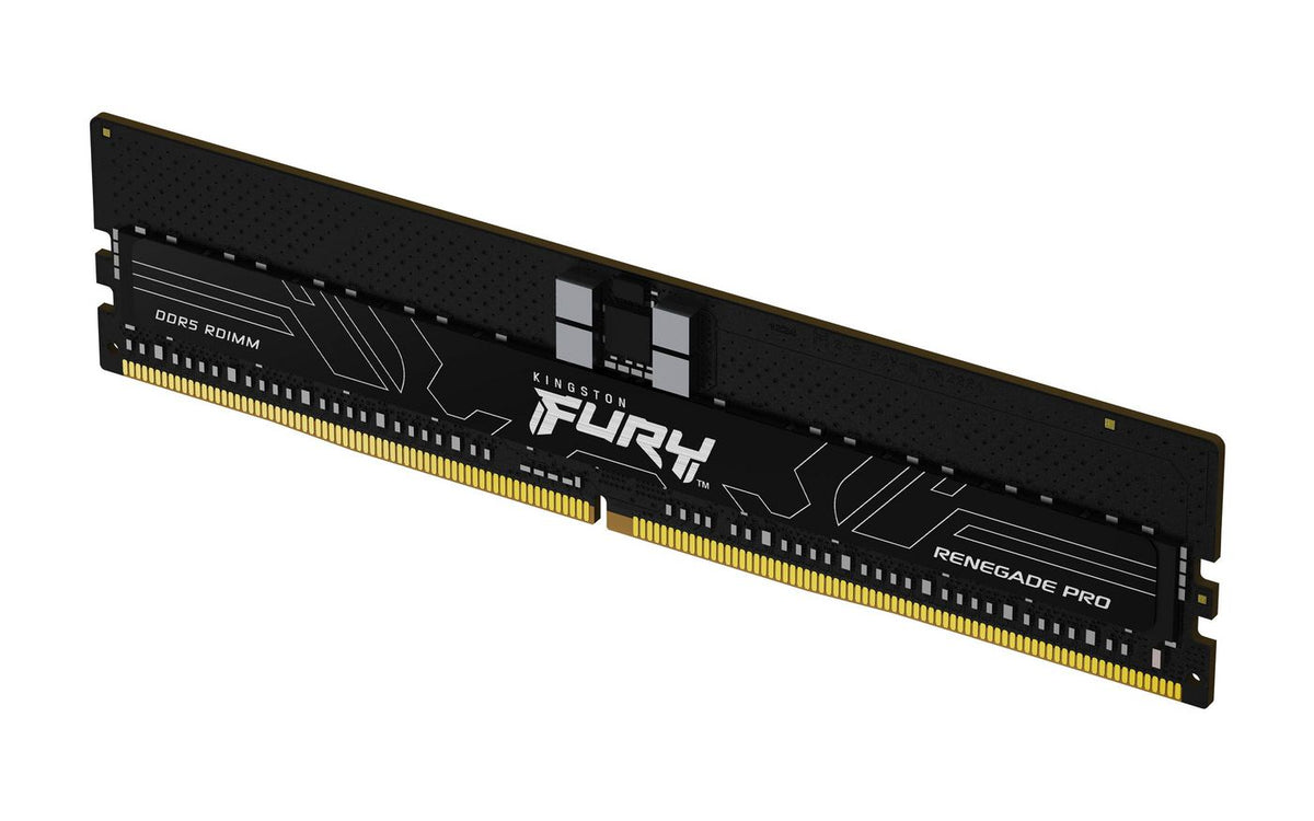 Kingston Technology Kingston Fury Renegade Pro Speichermodul 32 GB DDR5 6000 MT/s RDIMM CL32, 288-poliger DIMM, Schwarz, Kühlkörper