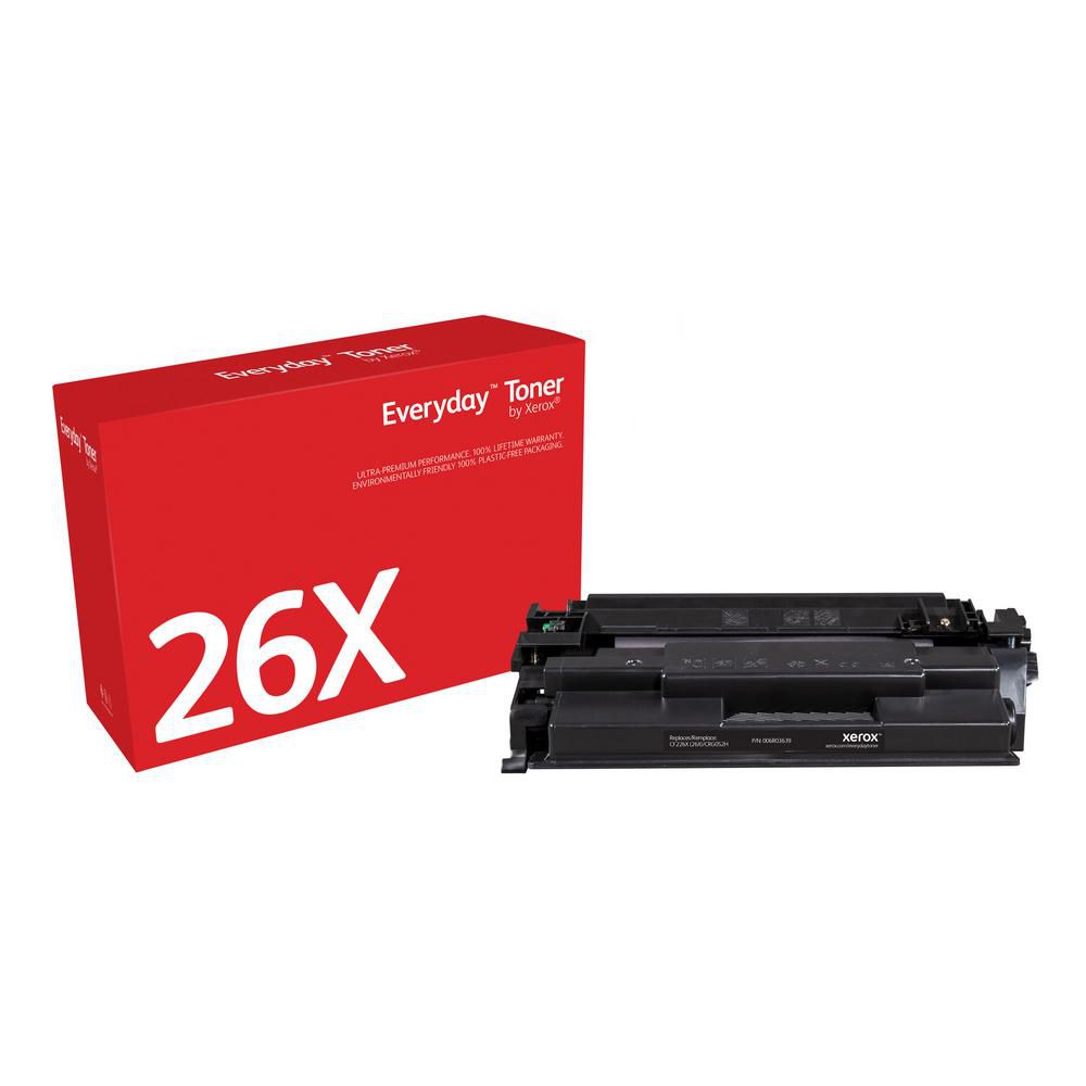 Xerox Toner 26X – Schwarz – für HP