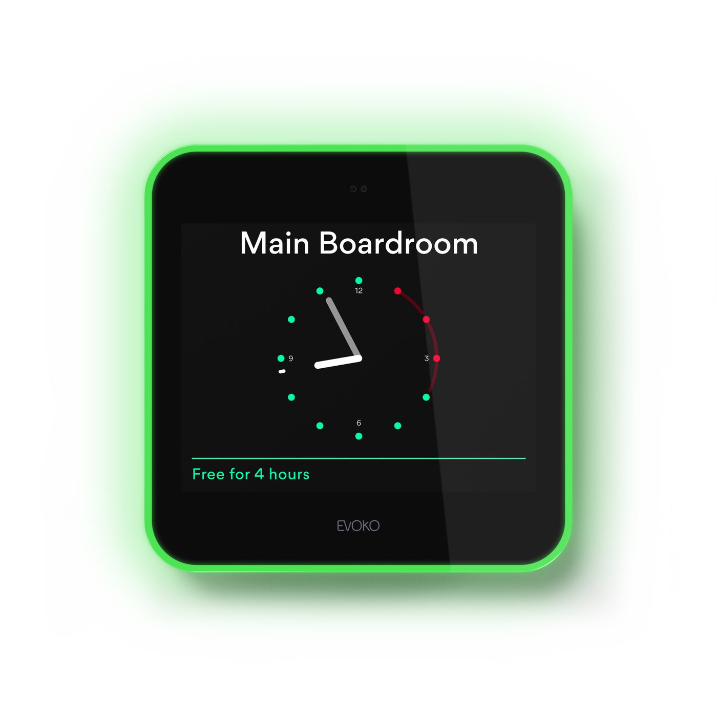Evoko Liso – 8" Touchpanel – PoE, LAN (RJ45), WLAN