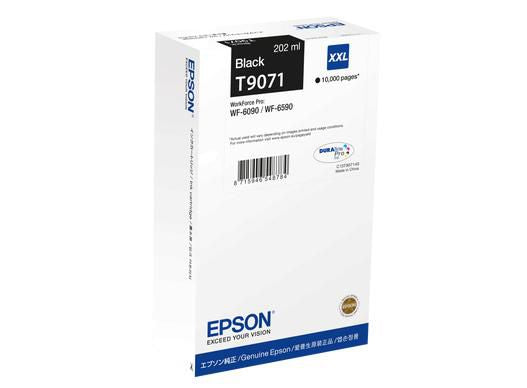 Epson Tintenpatrone C13T90714N, Schwarz, 10’000 Seiten – für Epson-Drucker