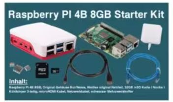 Raspberry Pi 4 Modell B Micro – Broadcom BCM2711, 8 GB RAM