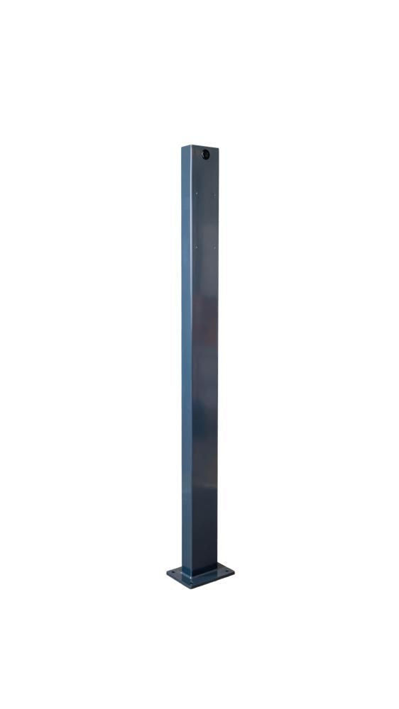 go-e CH-20-20-01 Sockel – 340×220×1500 mm, Stahl, Anthrazit, für Innen