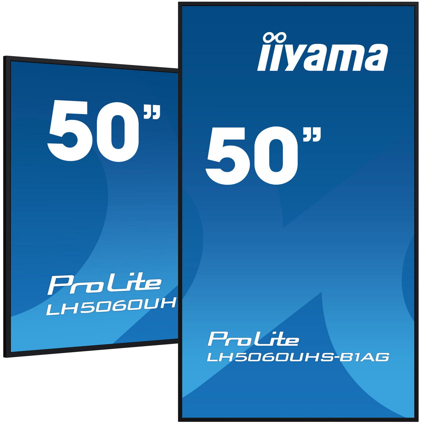 iiyama LH5060UHS-B1AG – 50" Public Display LED UHD 4K, Android OS, 24/7