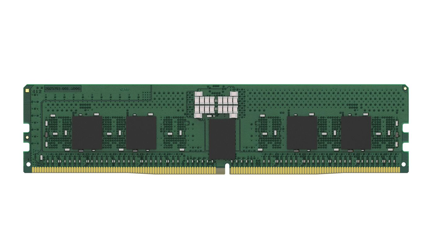 Kingston Technology Kingston 16 GB – DDR5 Registered ECC DIMM – 5600 MT/s, 288-Pin, 1.1 V, CL46, Kühlkörper
