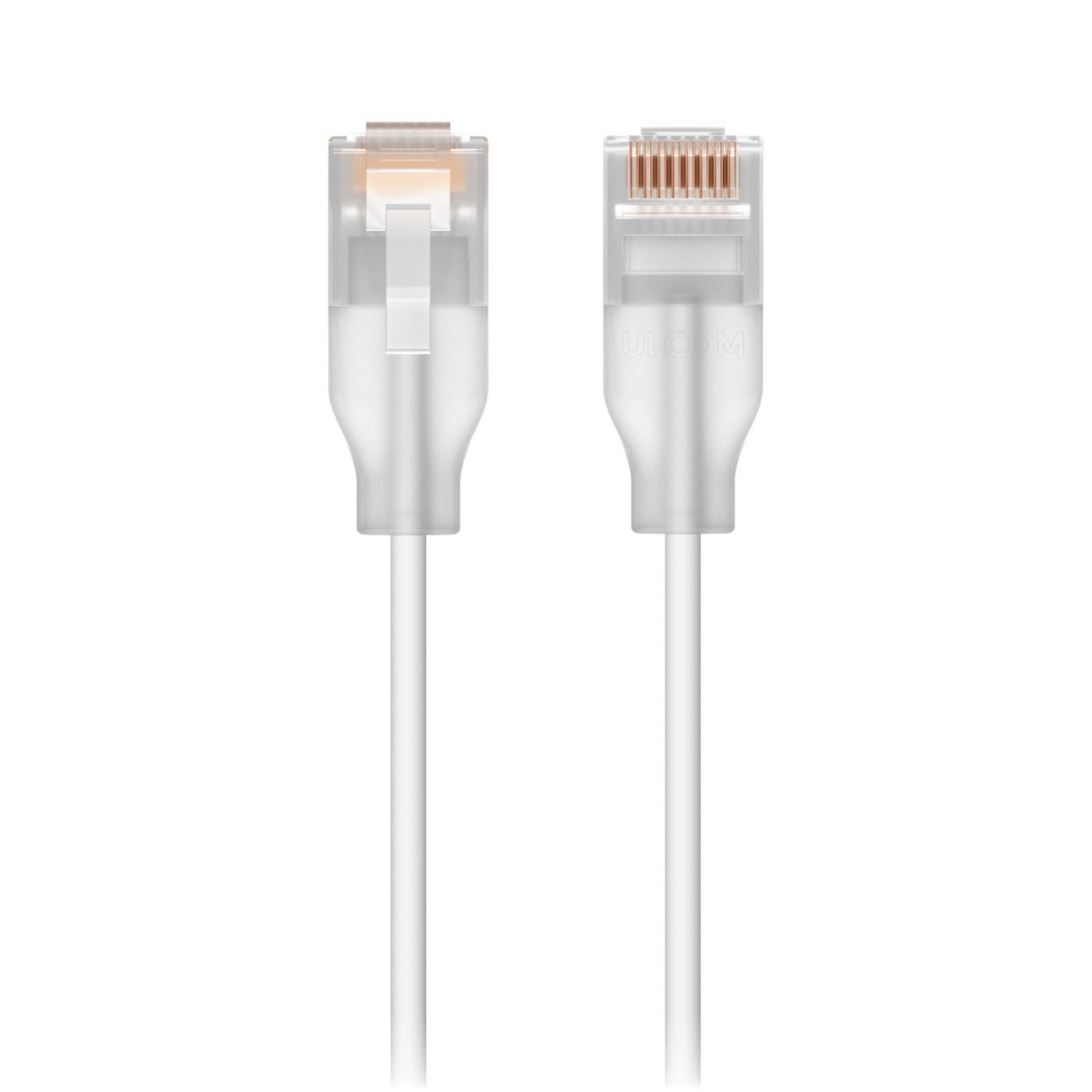Ubiquiti Patchkabel Cat6 – RJ-45 auf RJ-45, 2 m, transparent/weiss