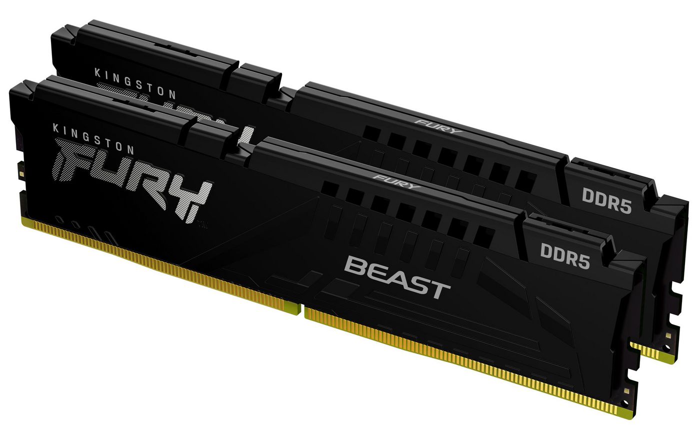 Kingston Technology Kingston FURY Beast KF560C30BBEK2-32 – 32 GB DDR5 6000 MT/s, 2×16 GB, 288-poliger DIMM, CL30, für PC