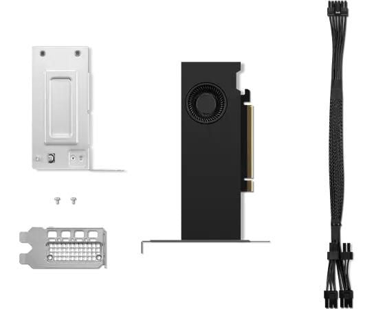 Lenovo RTX 2000 Ada 16GB – PCIe Grafikkarte – 4×mini-DP, PCIe 4.0 x8, 70 W