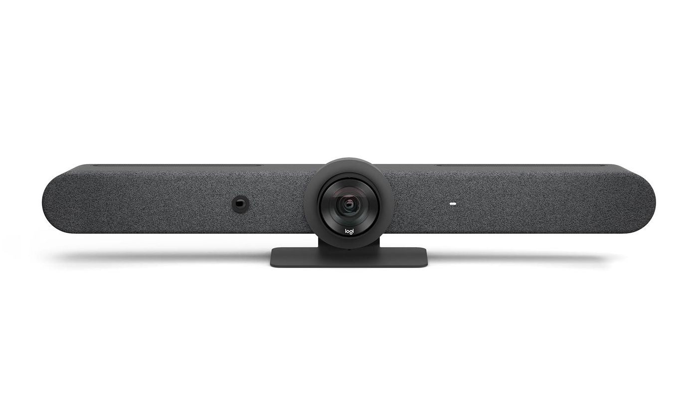 Logitech Rally Bar + Tap – Konferenzraum-System – 4K, PTZ 5× optischer Zoom, HDMI x3, LAN, WLAN