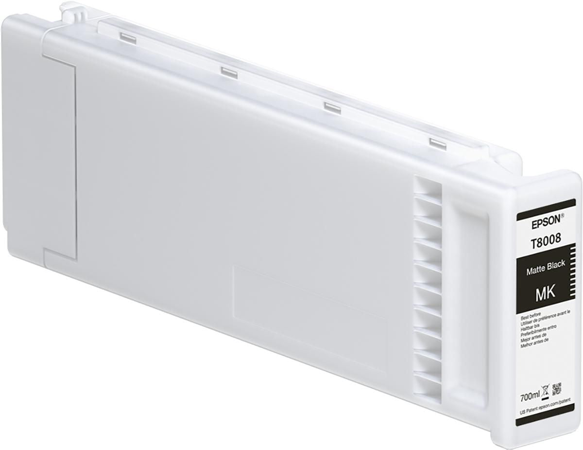 Epson Tintenpatrone C13T80080N, Schwarz, 700 ml, Original – für SureColor SC-P10000, SureColor SC-P20000
