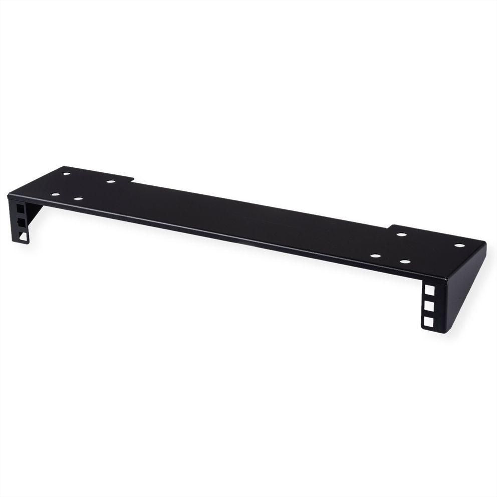 VALUE Rack-Wandhalter 19" – Wandmontage – 1U – 435 × 250 mm – 10 kg – Schwarz