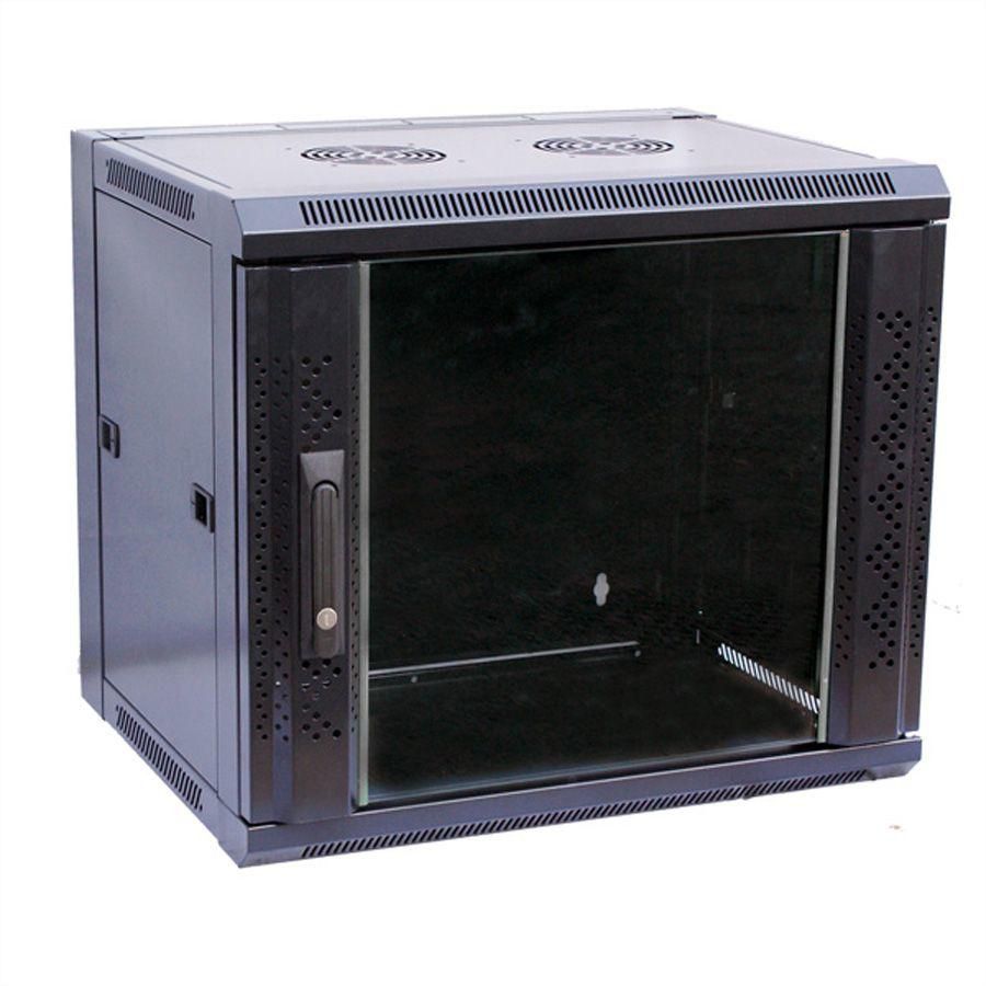 VALUE 19" Wandverteiler 6U, 570 × 600 × 368 mm, schwarz
