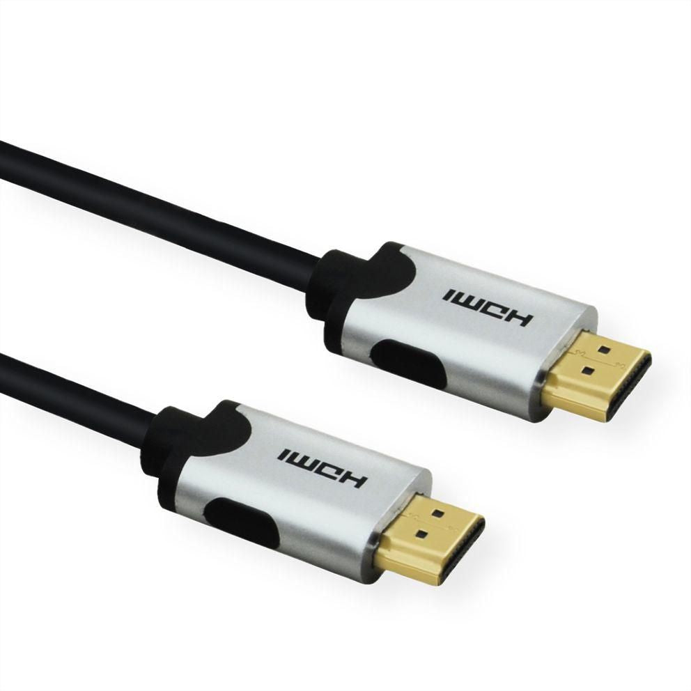 VALUE HDMI Kabel HDMI 2.1 8K 60 Hz – 1,5 m – HDR, Ethernet