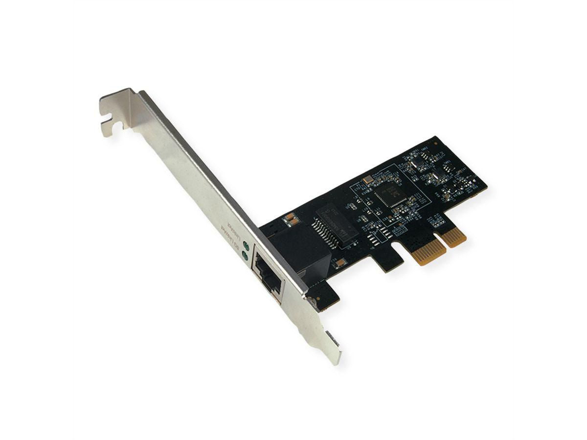 VALUE 5G-Karte – PCIe Gen3 x1, 1× RJ-45, Full-Profile, für Windows 10, Windows 11