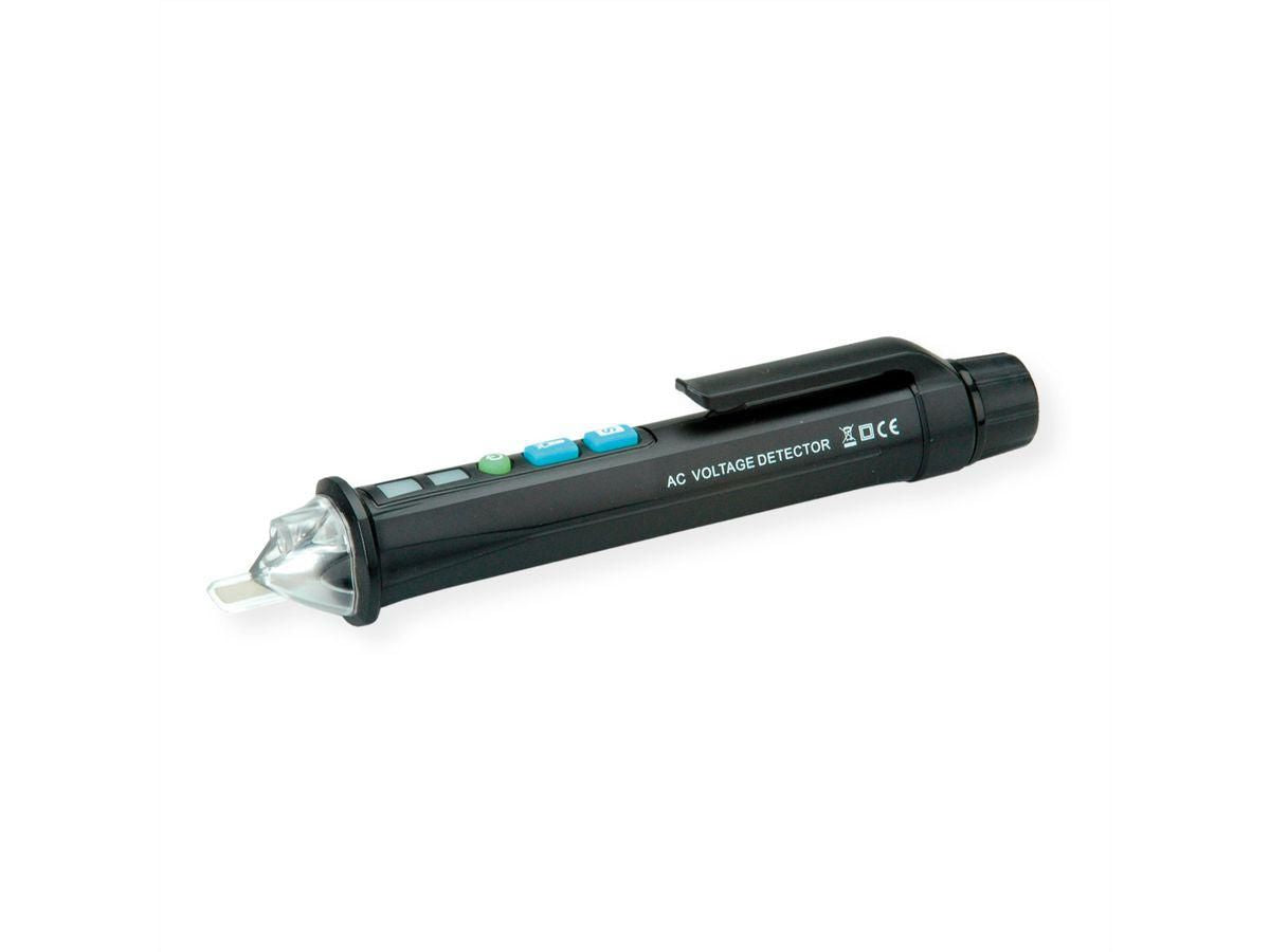 VALUE 19.99.5079 – Spannungsprüfer – 12–1000 V, berührungslos, Taschenlampe