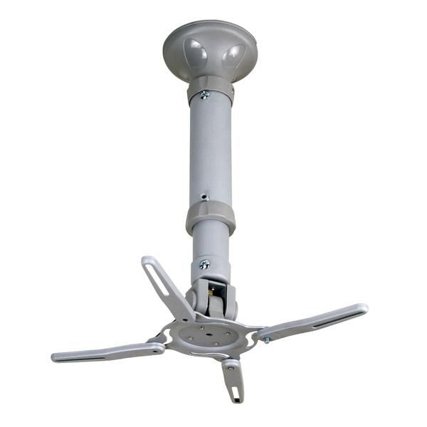 VALUE Beamer-Deckenhalterung, H 42,5–52,5 cm, 11,5 kg, schwenk-/neigbar