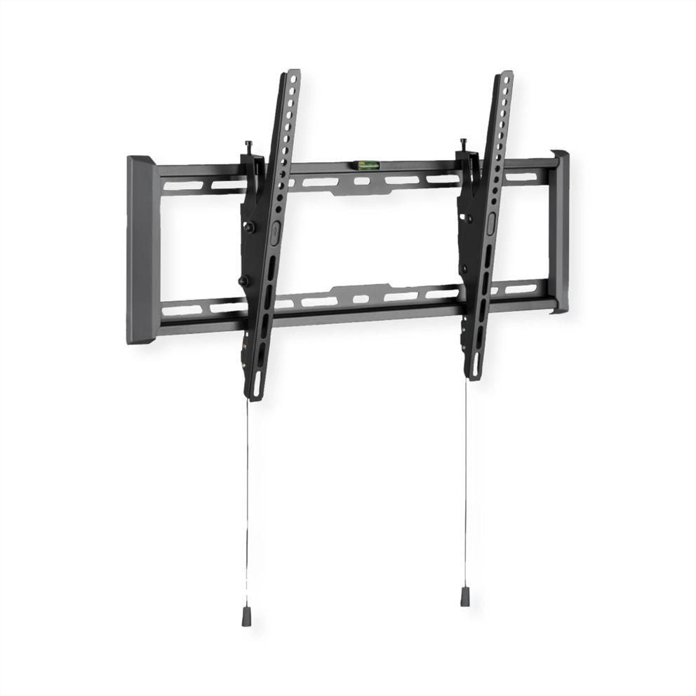 VALUE Wandhalterung – Neigbar – 37–80" – VESA 200×200–600×400 – bis 75 kg, für Fernseher – Schwarz