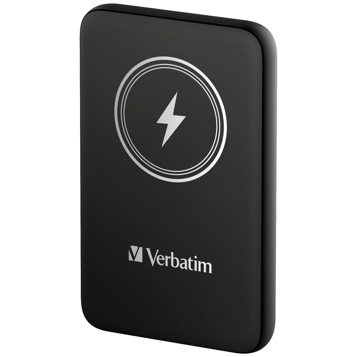 Verbatim Charge N Go Magnetische MagSafe Powerbank 10'000 mAh – 20 W PD, MagSafe 15 W, 1× USB-C, schwarz