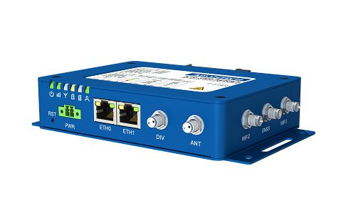 Advantech 4G Router, Wi-Fi, 1× RS232, 1× RS485, 2× Ethernet
